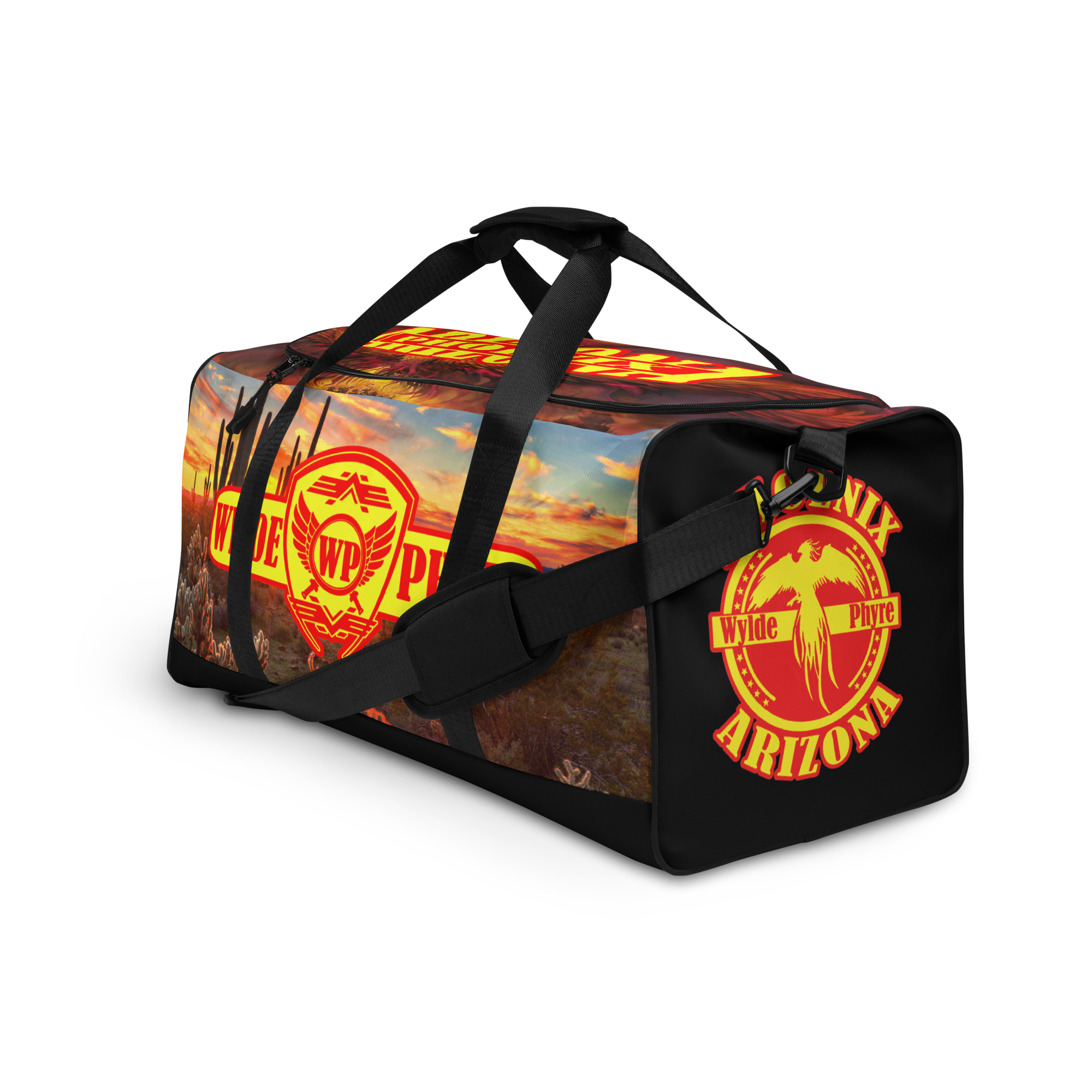all-over-print-duffle-bag-white-left-front-669336fe140b9.png